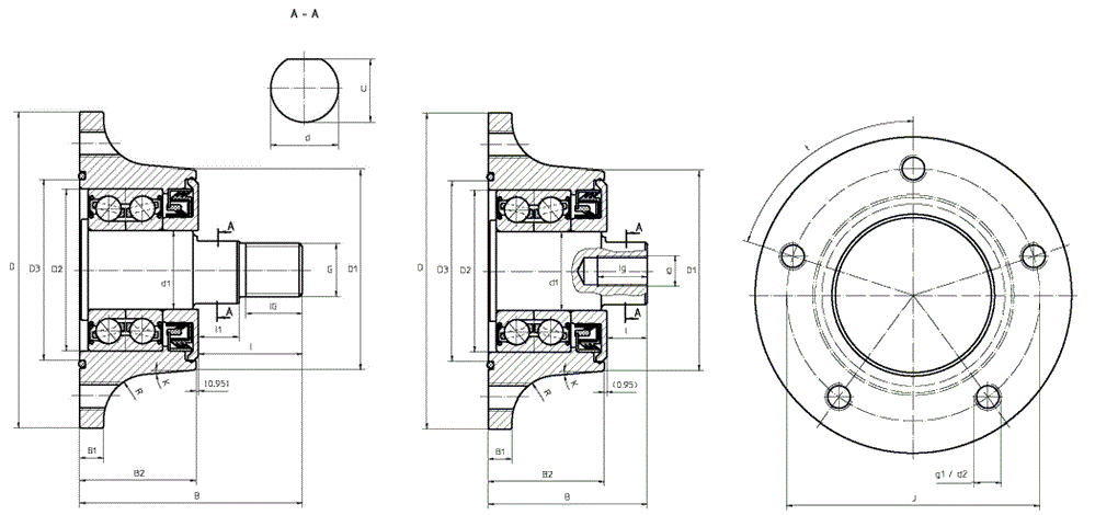 AHU34120B-01輪轂軸承