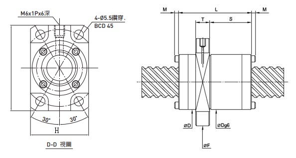 2R25-50V2-DFSH-844-1013-0.018滾珠絲杠